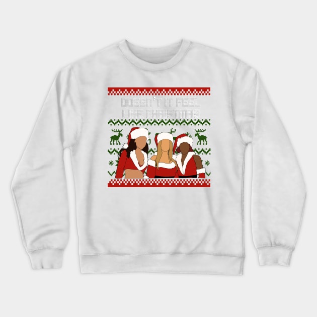 8 Days of Christmas Destiny's Child Christmas Holiday Art Crewneck Sweatshirt by tayelectronica